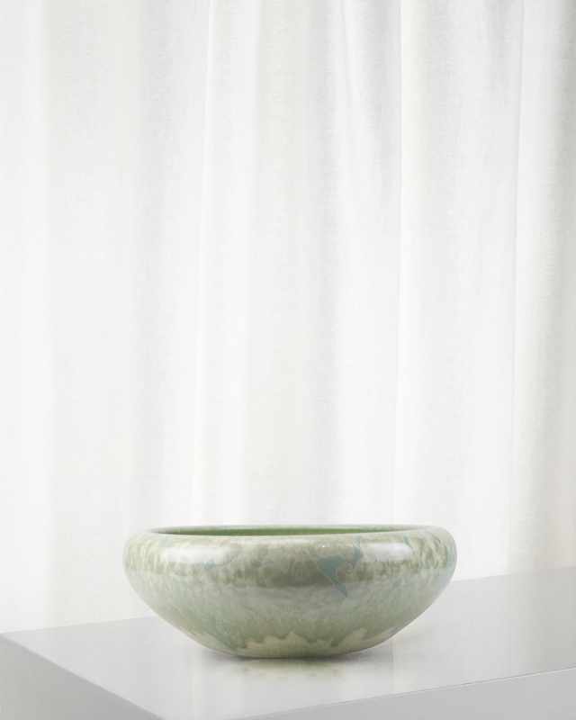 Crystal Glaze Porcelain Bowl, 17"